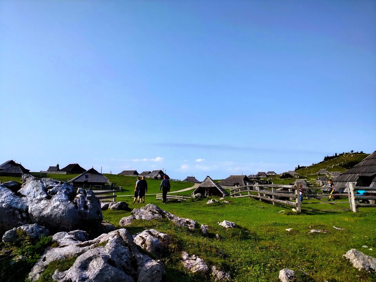 Sentieri e prati della Velika planina