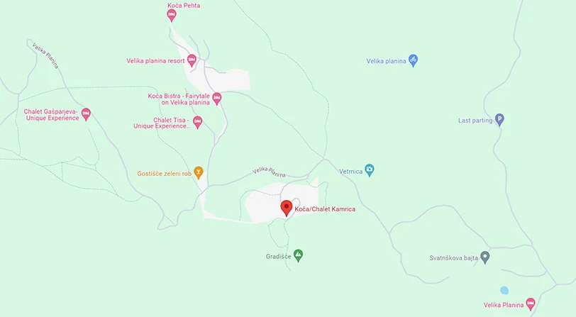Koča Kamrica Velika Planina